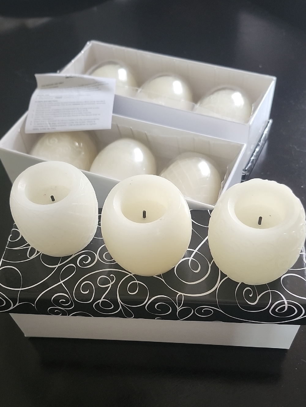 3 Boxes Candle Impressions QVC